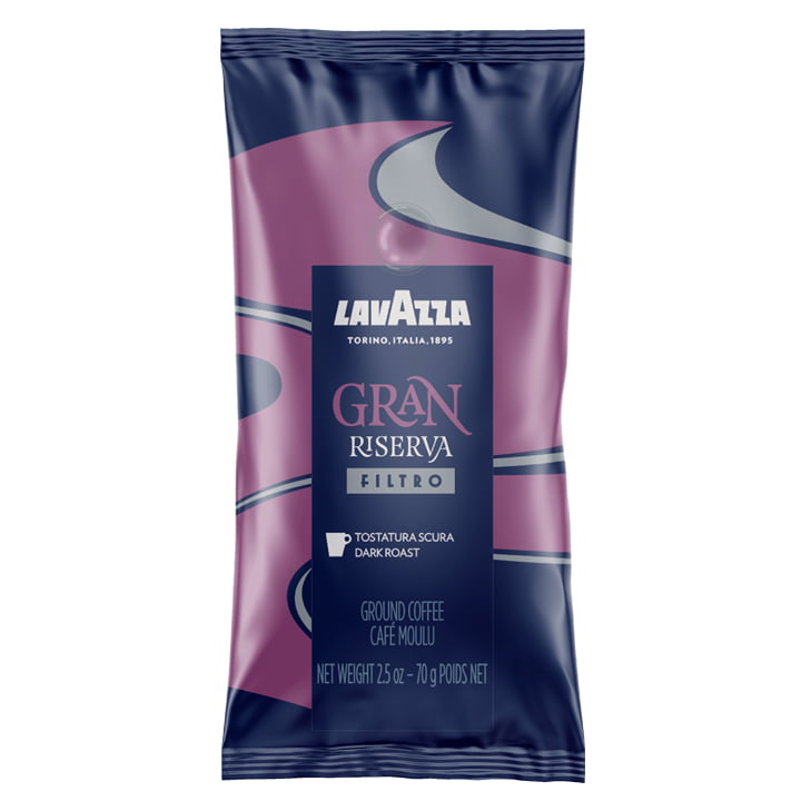 Lavazza Filter Coffee Ground Pillow Pack Gran Reserva 18 x 2.5oz