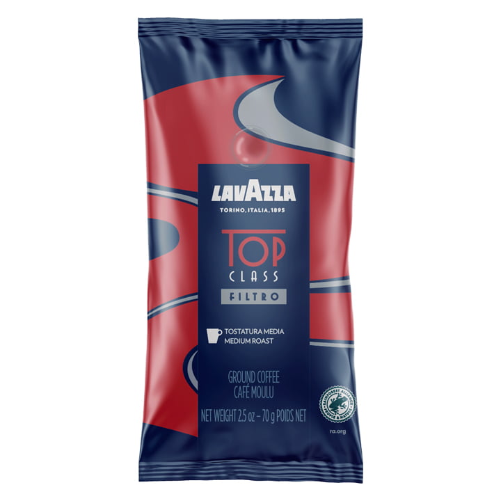 Lavazza Filter Coffee Ground Pillow Pack Top Class 18 x 2.5oz